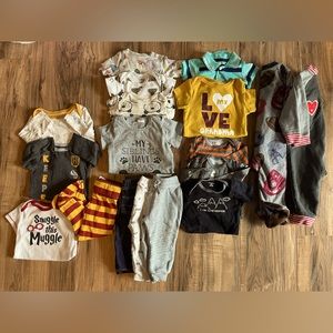 Baby Boy Clothing Bundle 6-9 Months